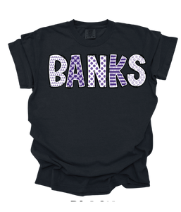 Banks Doodle Letter