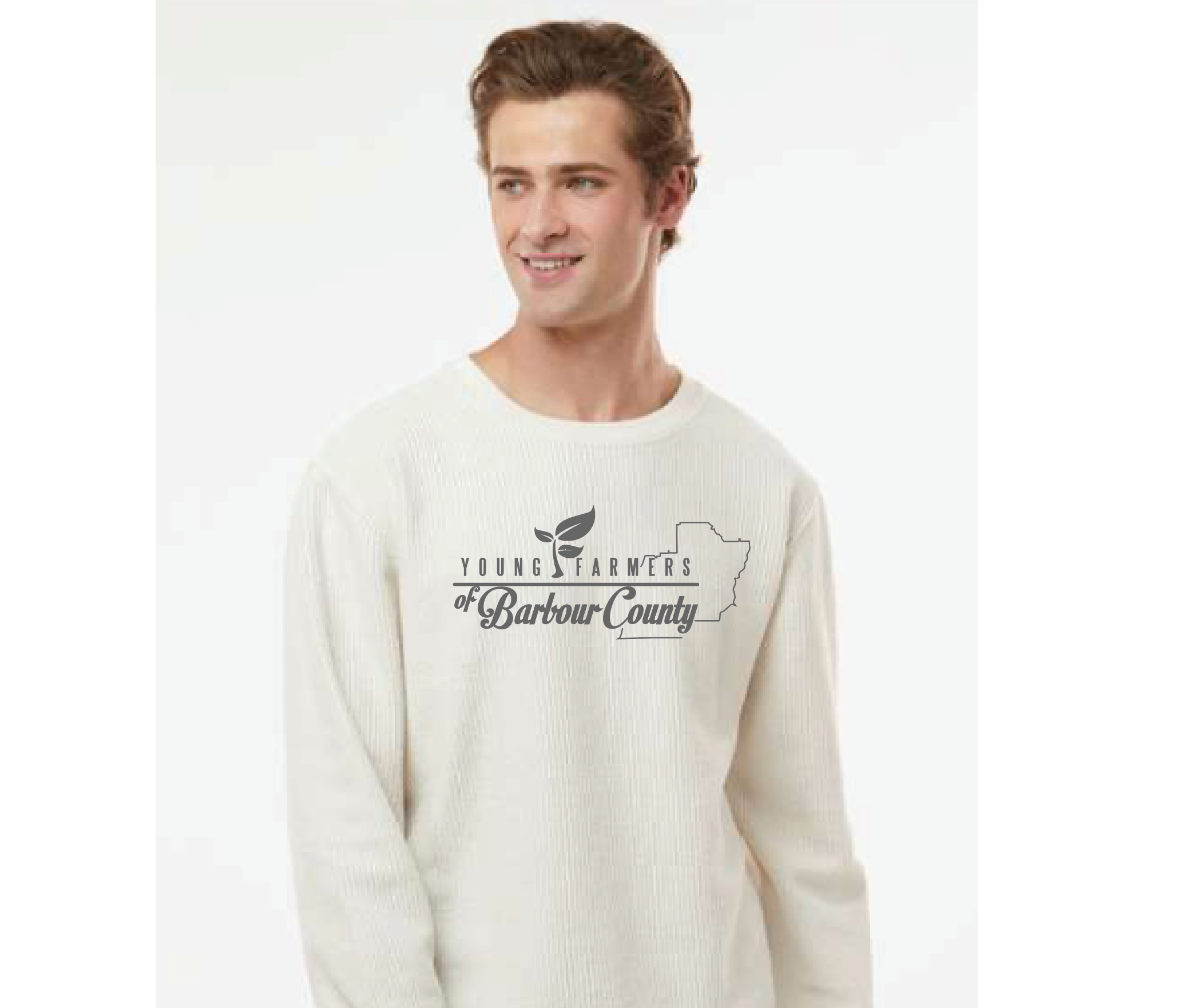 Barbour County Young Farmers Corded Crewneck Pullover