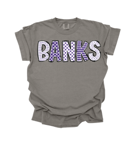 Banks Doodle Letter