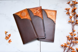 Genuine Tooled Leather Wallets