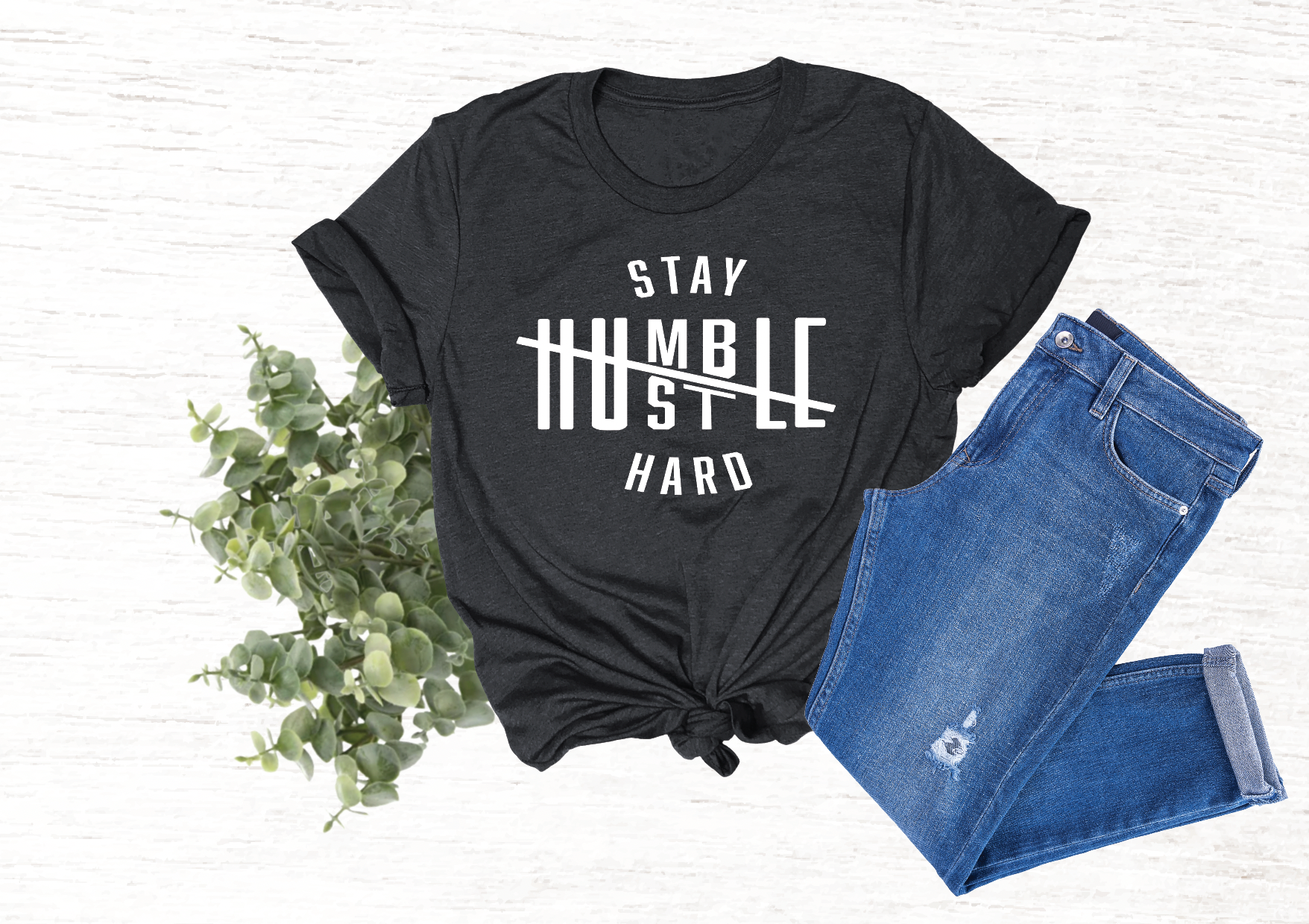 Stay Humble Hustle Hard Youth T-Shirt