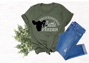 Professional Cattle Feeder T-Shirt